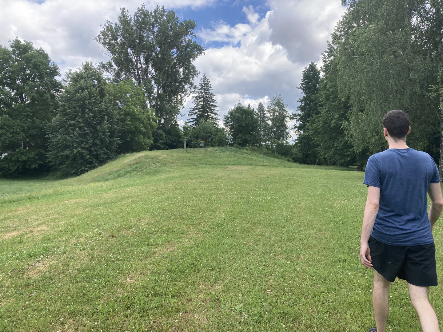 Auf dem Weg zum Korb 18