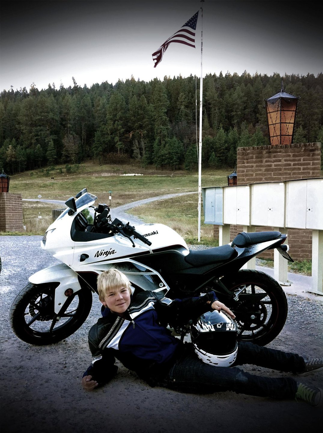 Ein Bild aus Jareds wilden Jahren