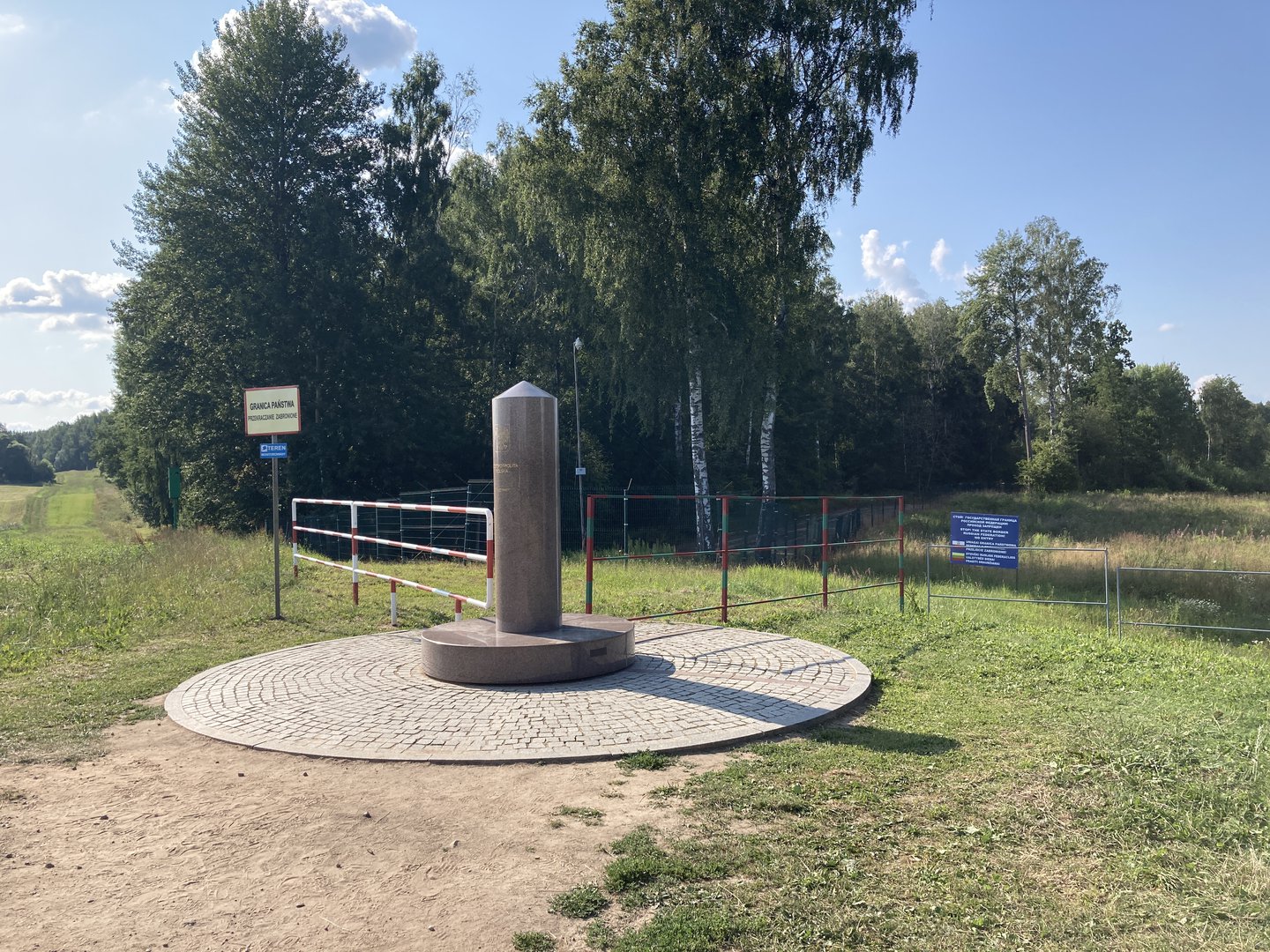Monument am Dreiländereck